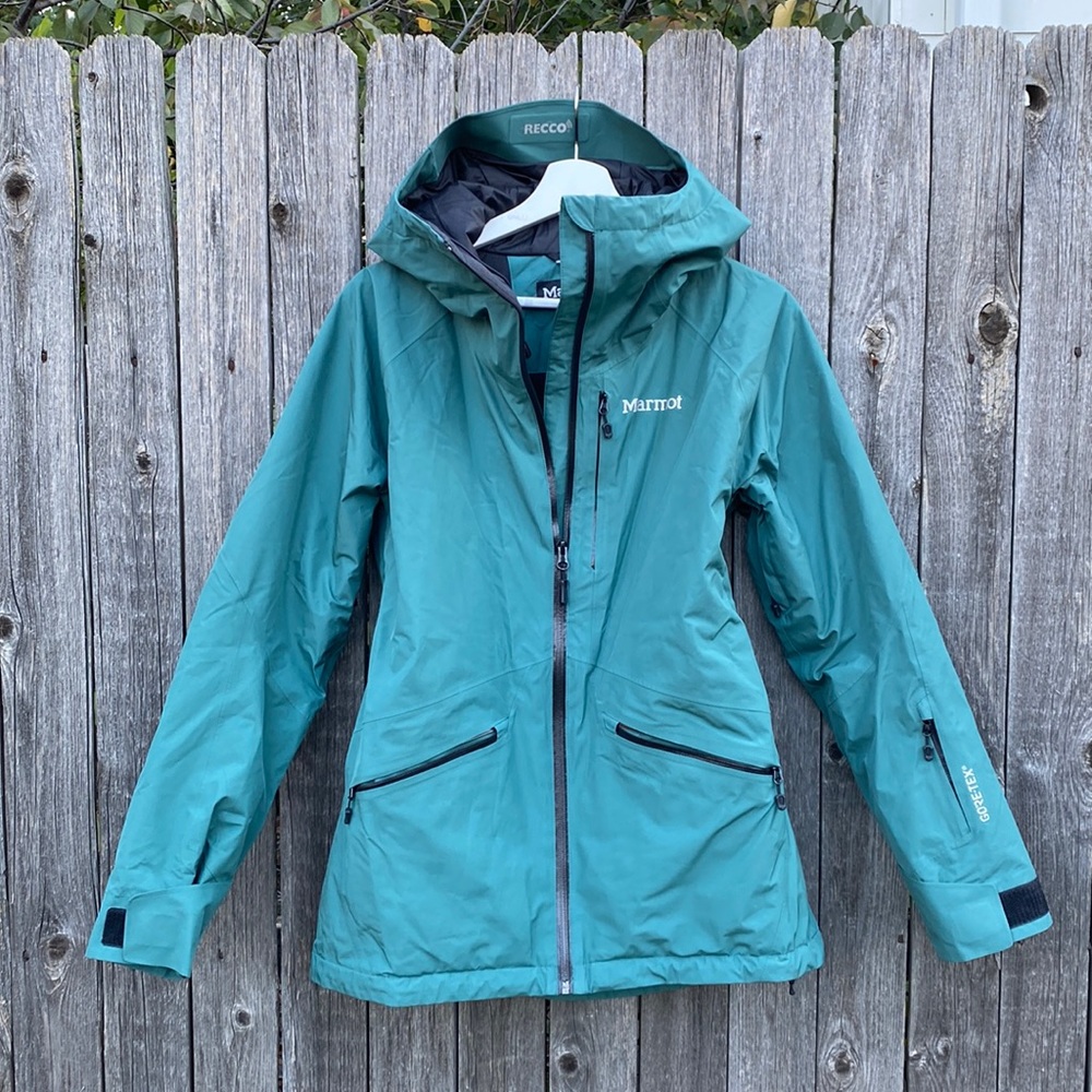 MARMOT GORE-TEX Insulated Waterproof Ski Jacket with Recco Technology Size M